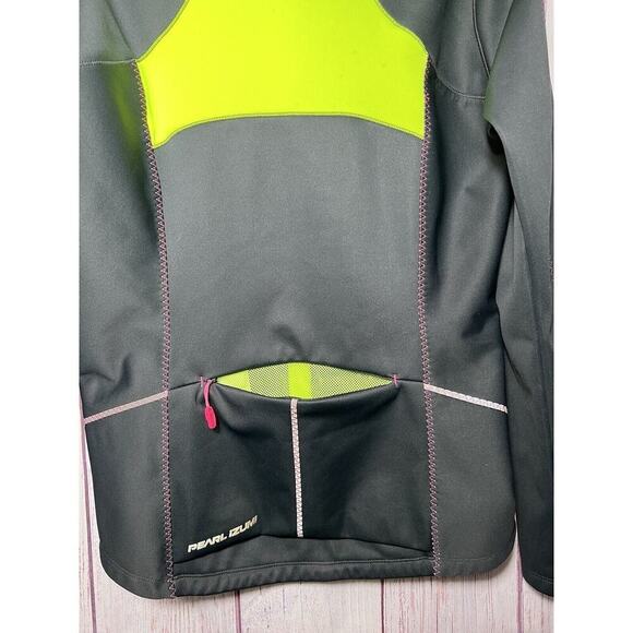 Pearl Izumi Select Women's Black Neon Thermal Riding Cycling Jacket Size Large1 - Picture 10 of 16